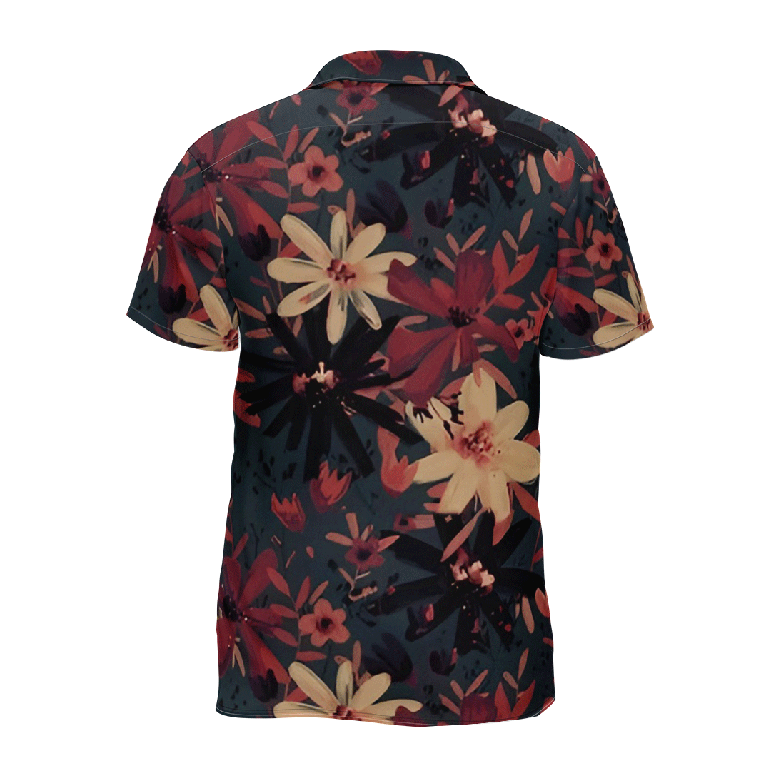 Floral Luffy Style Shirt