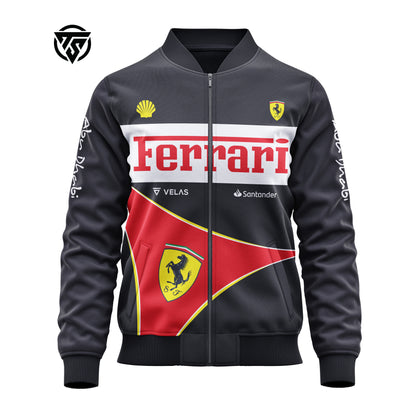 AOBJ - The Ferrari Abu Dhabi Bomber Jacket