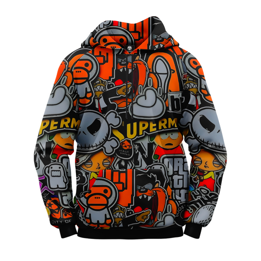 AOPH - Graffiti Comic Hoodie